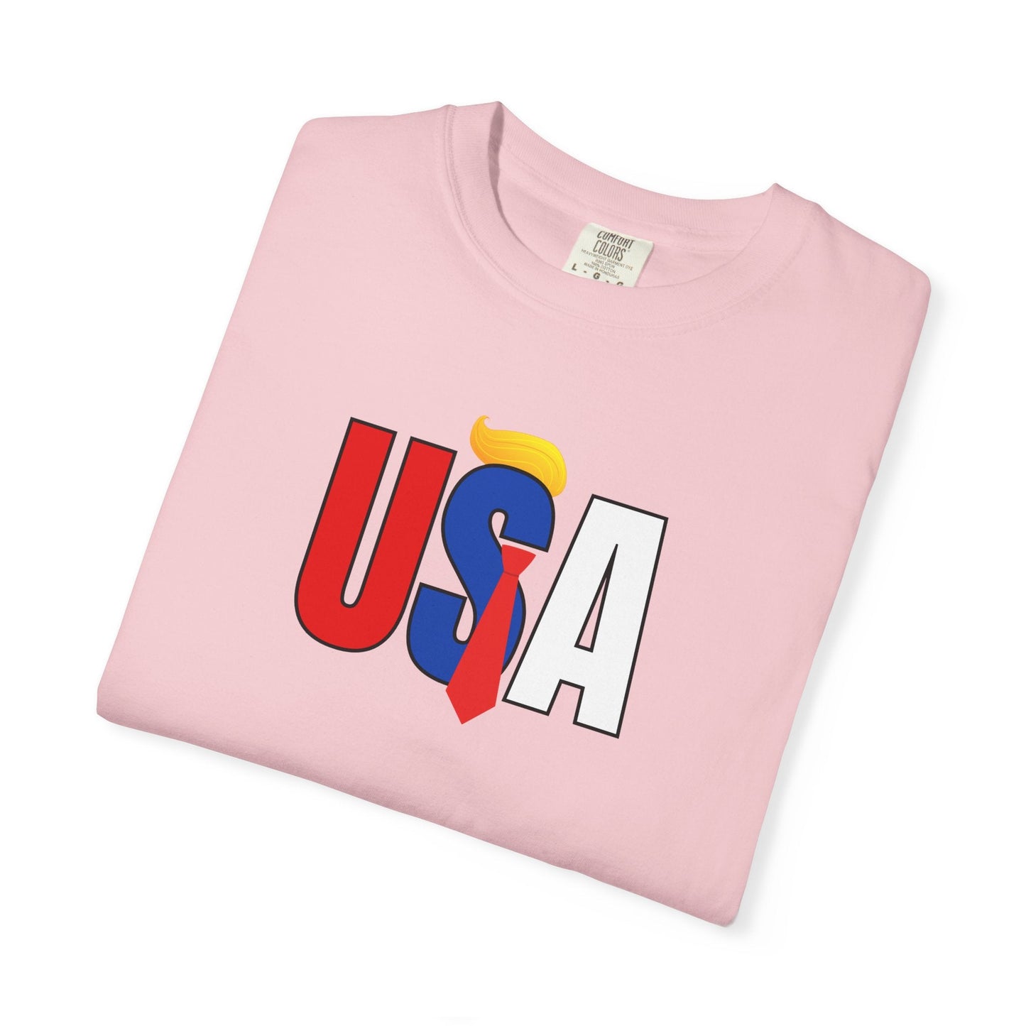 Camiseta Unisex Gráfica Colorida de EE. UU.