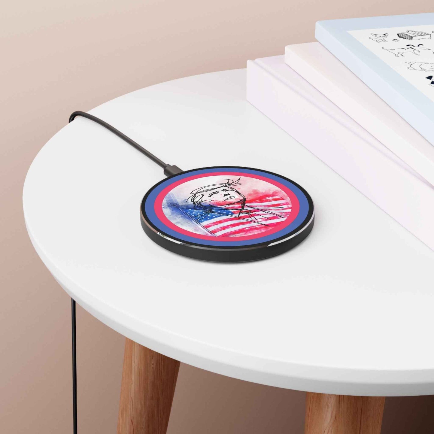 Swoop Guy Patriotic Wireless Charger