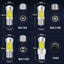 NLpearl 2x LED Signal Lamp - 1156 BA15S & 1157 BAY15D