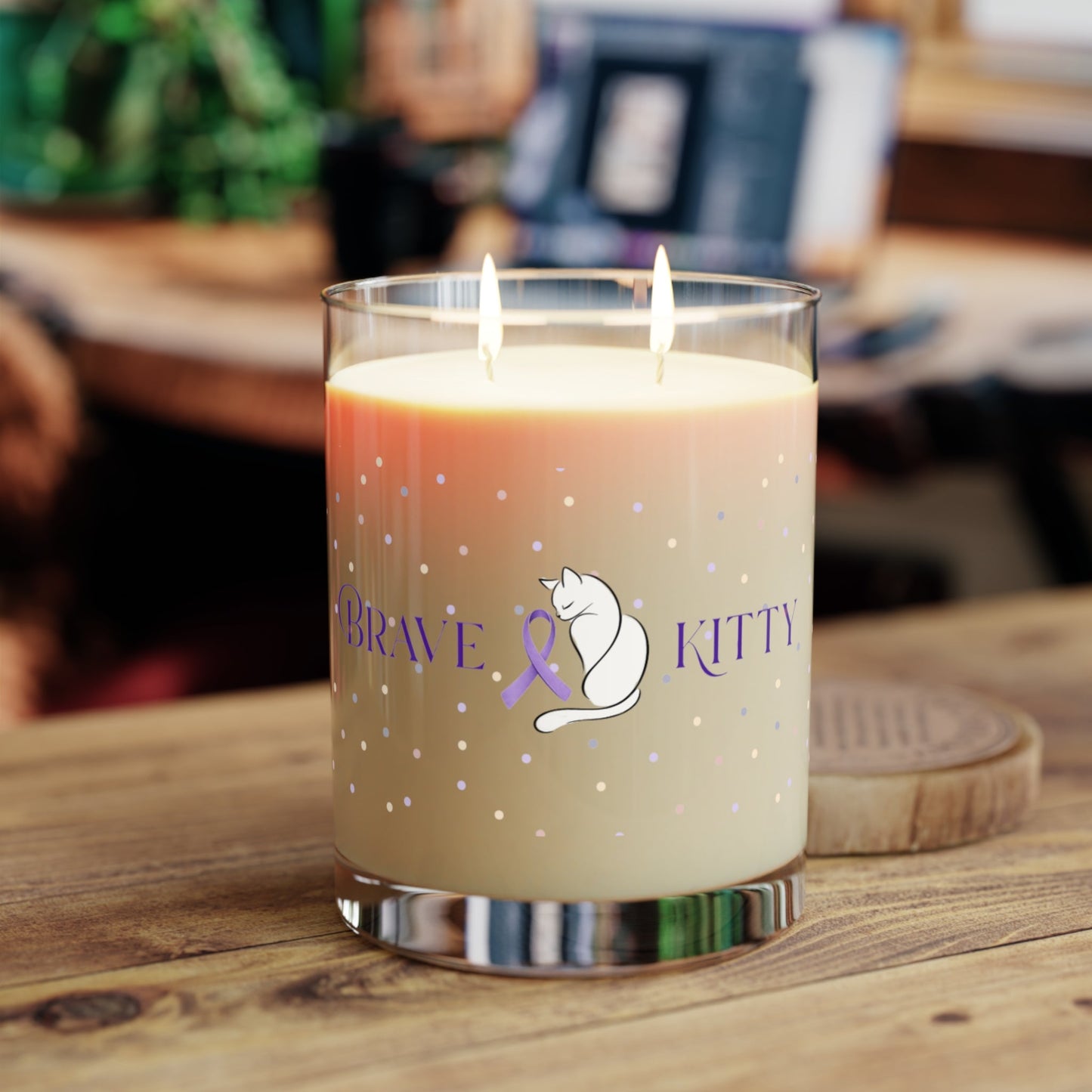Brave Epikitty Soy Candle - Epileptic Cat Awareness
