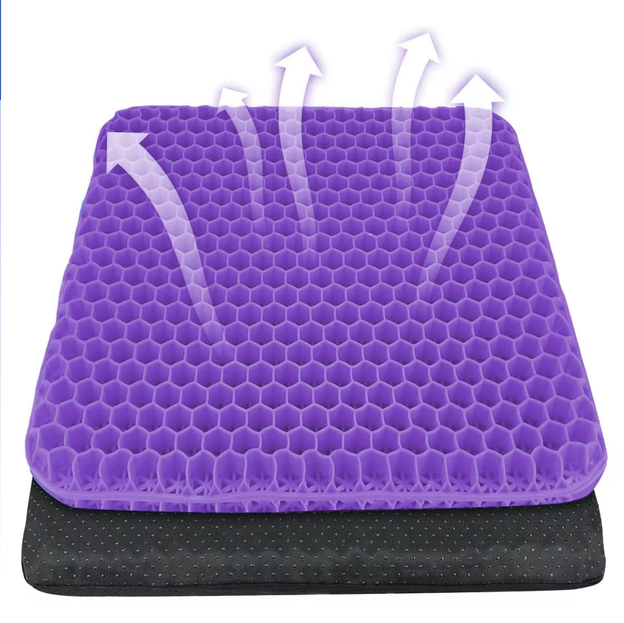 Cojín de Gel ComfortHive para un Soporte de Asiento Mejorado