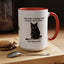 Charming Cat-Themed Accent Coffee Mug (11oz & 15oz) - Korvel