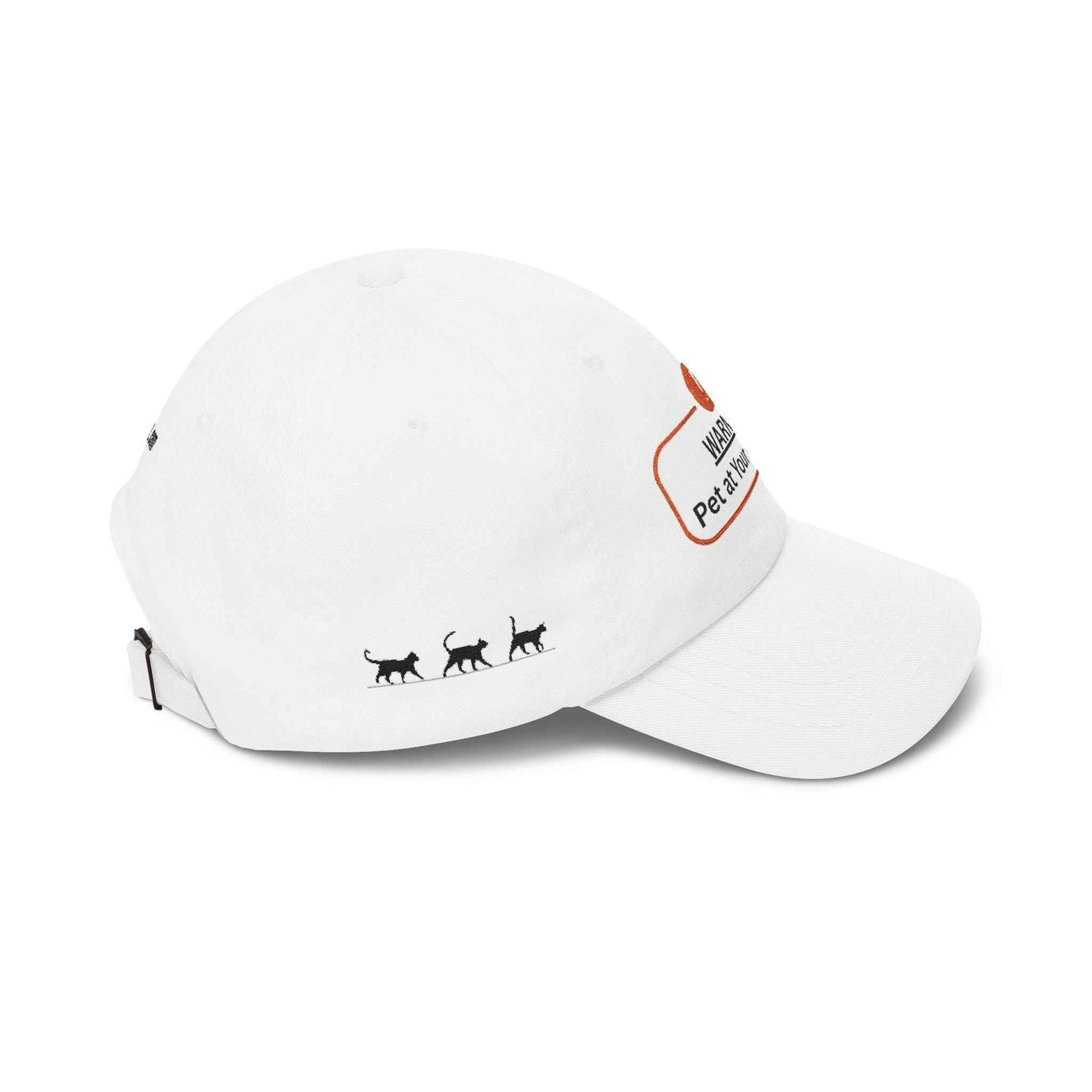 Avertissement : Casquette "Prenez soin de votre animal à vos risques et périls" – Casquette brodée S