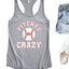 Pitches Be Crazy Racerback Tank Top