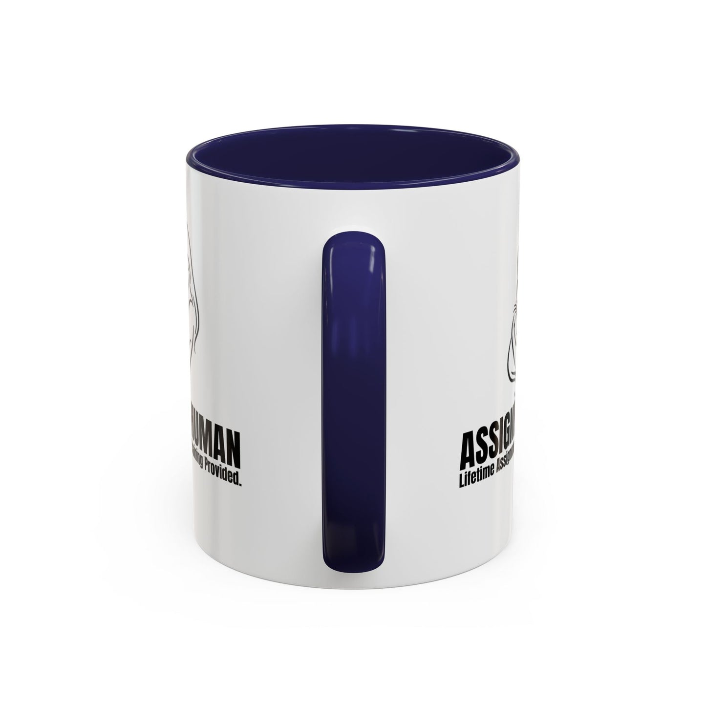 Assigned Human Mug – Cat Coffee Cup