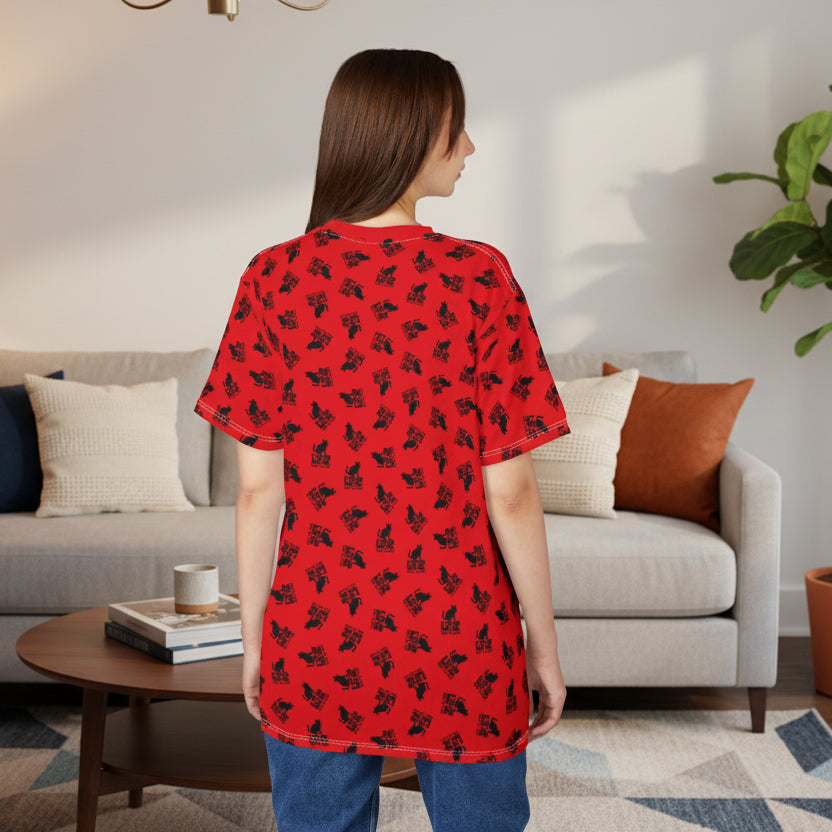 Si puedes leer esto, estás demasiado cerca – Camiseta unisex roja