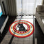 Alfombra Redonda con Diseño de Gato - Chenilla de Poliéster Premium