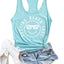 Resting Beach Face Tank