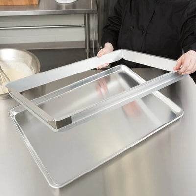 Premium Aluminum Sheet Pan Extenders - Versatile Baking Solution