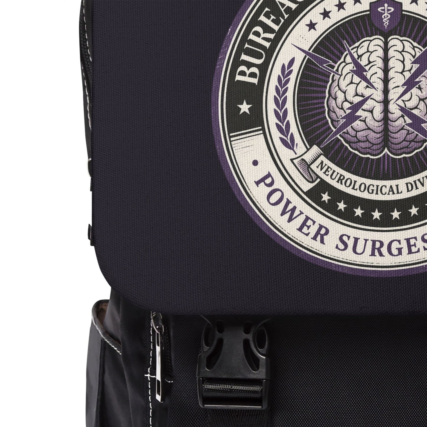 Neurostrong Carry – Sac à dos en toile pour sensibilisation à l'épilepsie