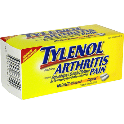 Tylenol Arthritis Pain Relief Tablets - 650 Mg