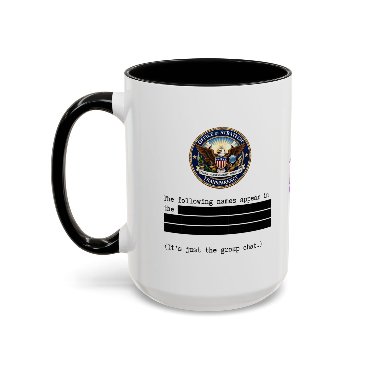 Unsealed Documents Coffee Mug – Political Satire Design