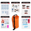 WSK Essential Survival Kit for Up To 2 People plus Dry Bag - Korvel
