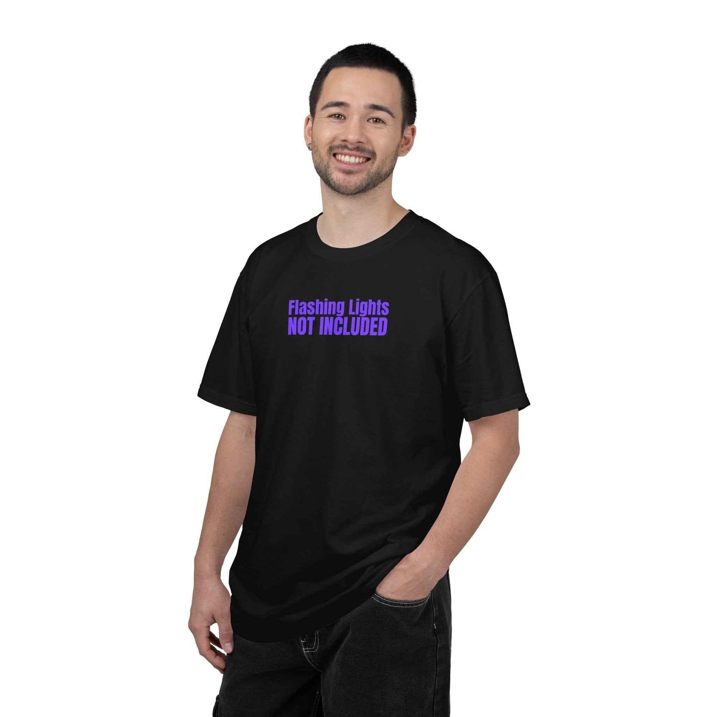 Flashing Lights Not Included T-Shirt | Epilepsy Awareness