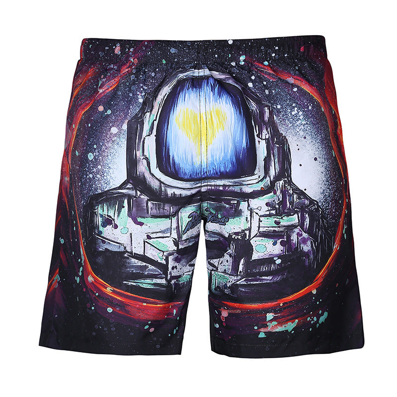 Premium Printed Mesh Jogger Shorts for Summer