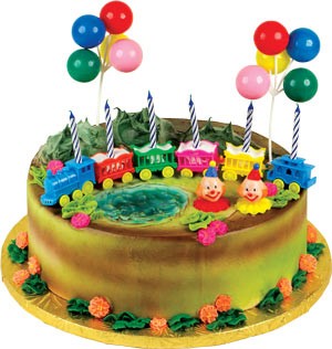 Circus Train Topper Cake Kit - Korvel