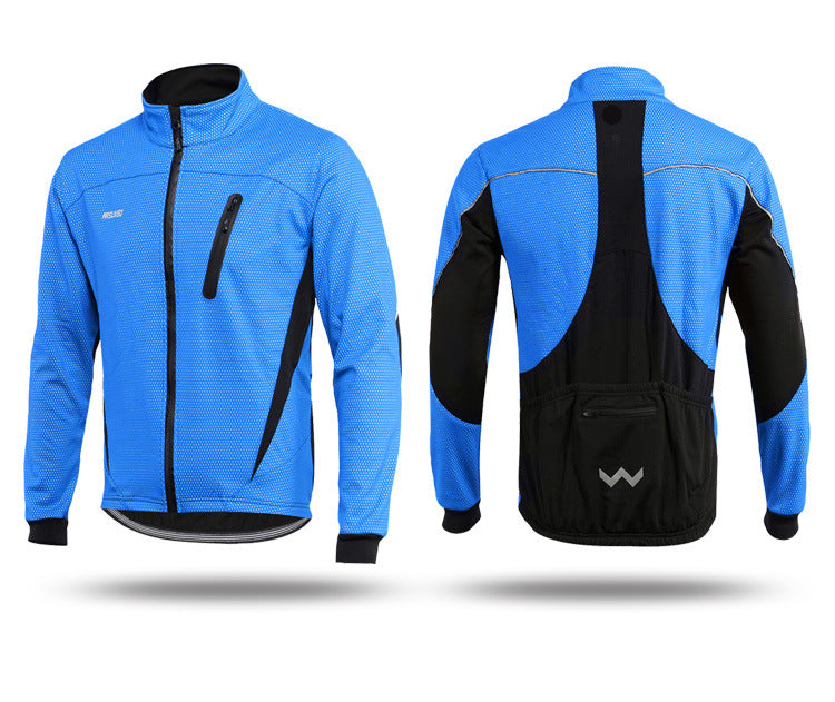 Arsuxeo Men's Fleece Cycling Jacket