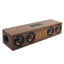 Home theater portable column Bluetooth Speaker Wireless wood speaker Alarm Clock Radio subwoofer Soundbar for TV speaker AUX USB - Korvel