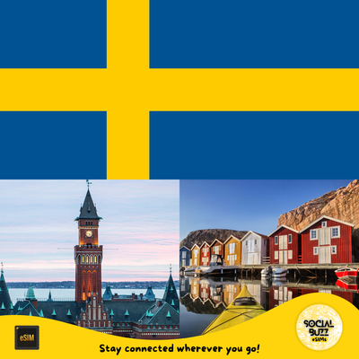 High-Speed eSIM Data Plan for Sweden - Korvel