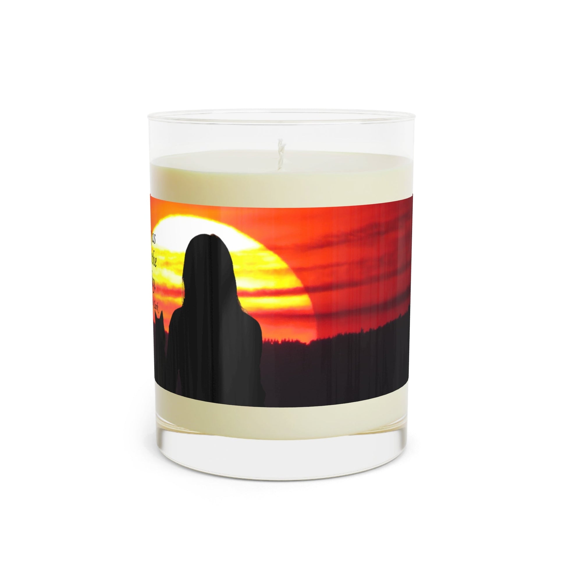Indulge in Serenity Scented Candle - Elegant Glass, 11oz - Korvel
