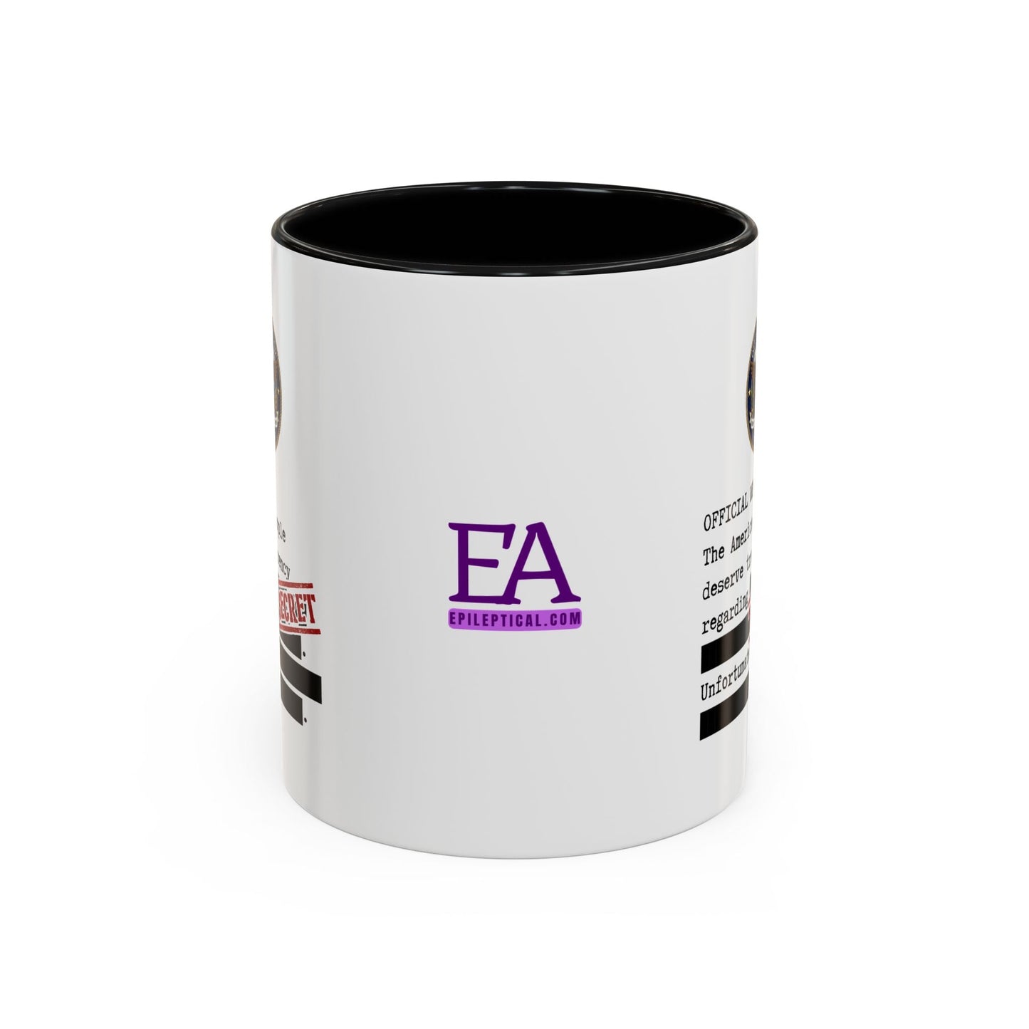 Official Memo Top Secret Coffee Mug – Political Satire