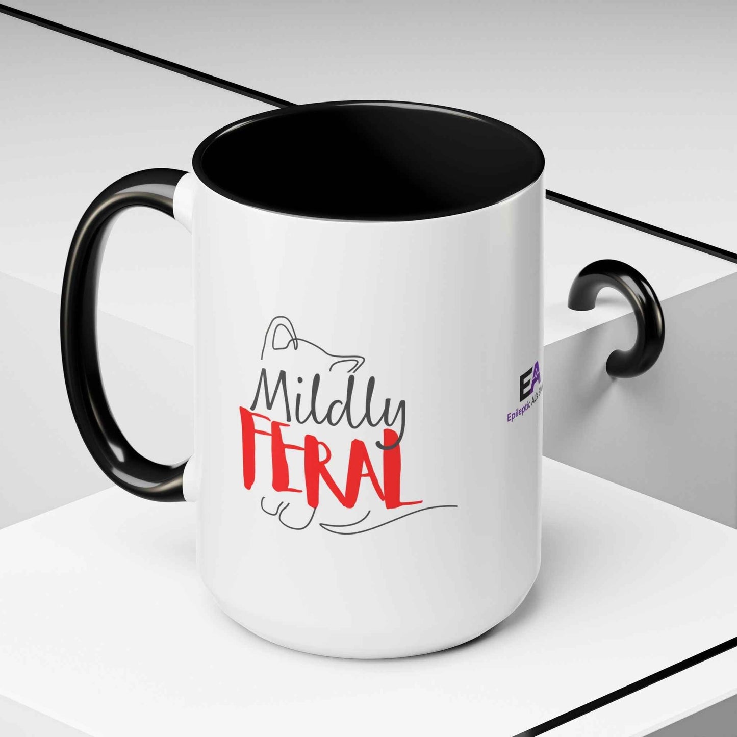 Mildly Feral Accent Mug — Morning Mood