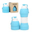 Silicone Folding Water Bottle - Portable & Space-Saving