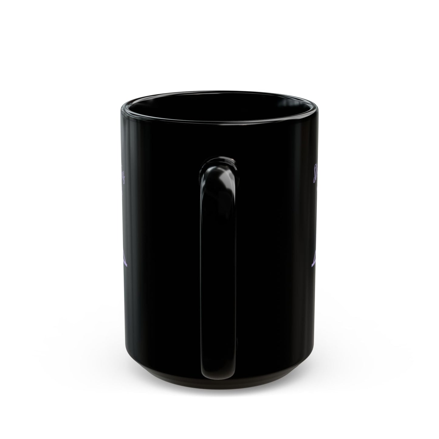Waves of Strength Black Awareness Mug - 11oz & 15oz