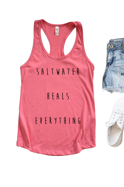 Saltwater Heals Everything Tank