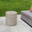 Light Gray Concrete Side Table