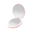 Mini portable LED light-emitting makeup mirror round stackable lighted beauty mirror - Korvel