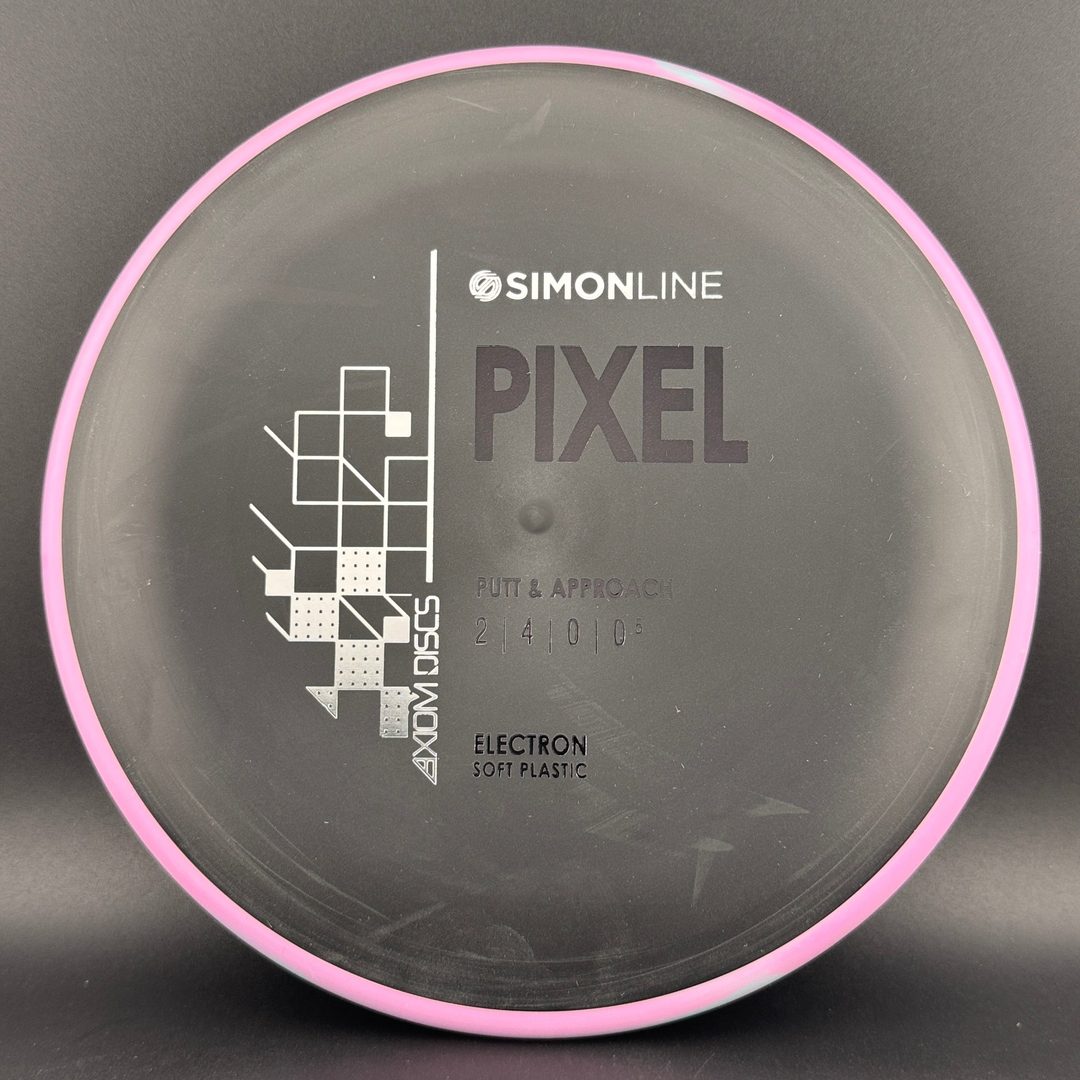 Soft Electron Pixel - Simon Line Disc Golf Putter