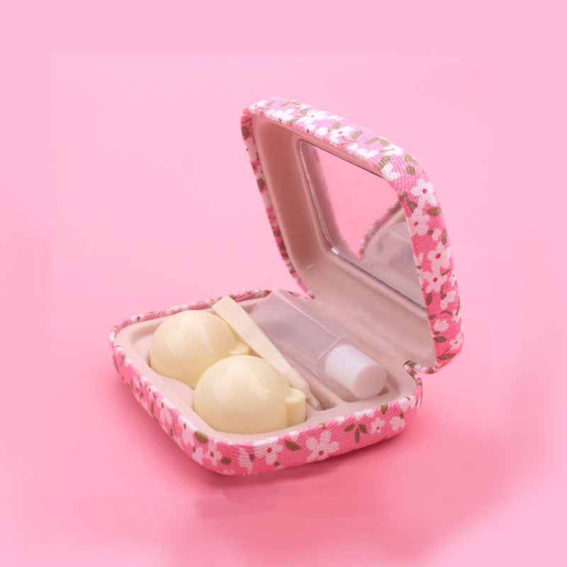 Cute Eyelash Case for Strip False Eyelashes Portable Lash Cases for Pretty Girl Smart Eyelash Tools - Korvel
