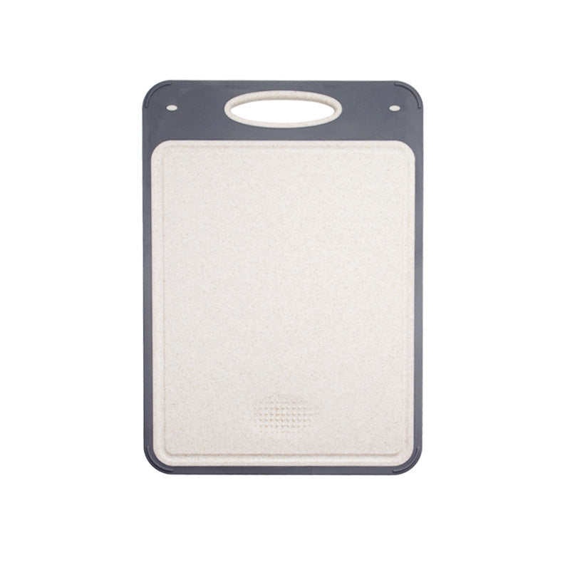 Kitchen double-sided food grade plastic cutting board 304 stainless steel cutting board cutting board - Korvel