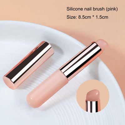 Gradient Halo Dye Silicone Brush for Nail Art