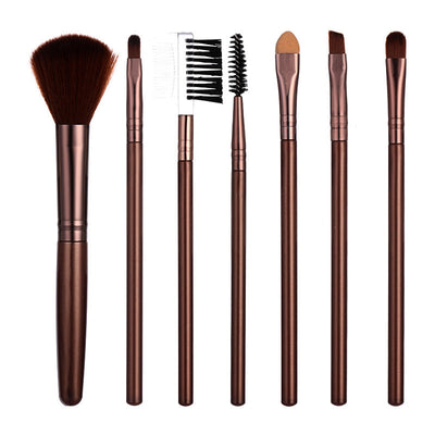 7 Pack Makeup Brush Sets Brush Eyeshadow Brush Full Set of Makeup Brushes Beauty Tools - Korvel