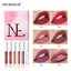 Niceface New Matte Non-Stick Cup Lip Glaze Set With Lip Plumper Texture Lip Gloss - Korvel