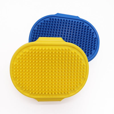 Soft Rubber Pet Brush for Dogs and Cats