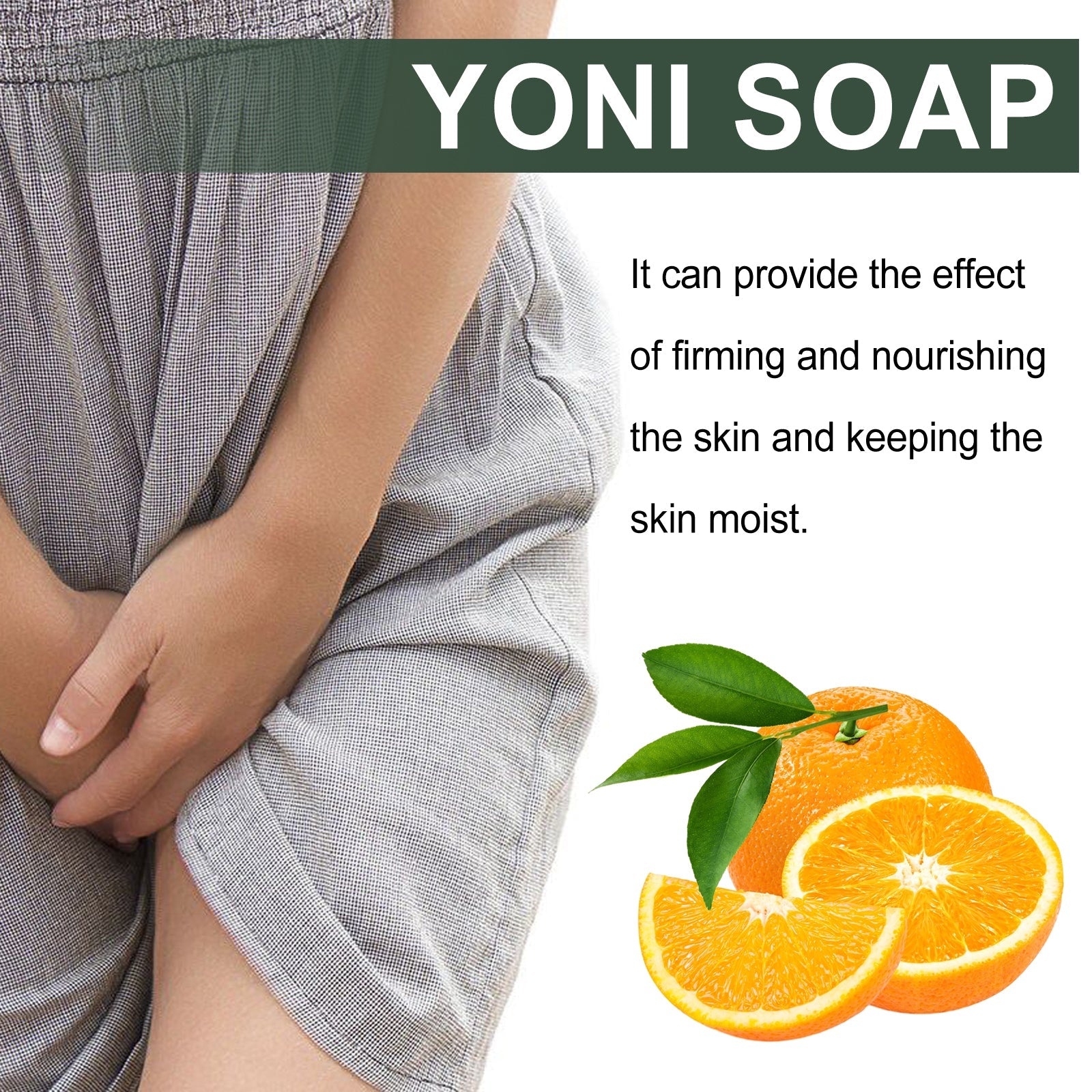 Soap, Women's Body Gentle Deep Cleansing Moisturizing Firming Skin Deodorizing Bath Soap - Korvel