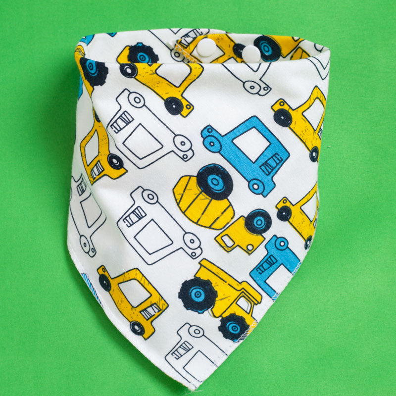 Baby Drooling Towel Baby Triangle Towel Double Layer According To The Buckle Newborn Child Headscarf Bib Scarf Spring And Summer Four Seasons - Korvel