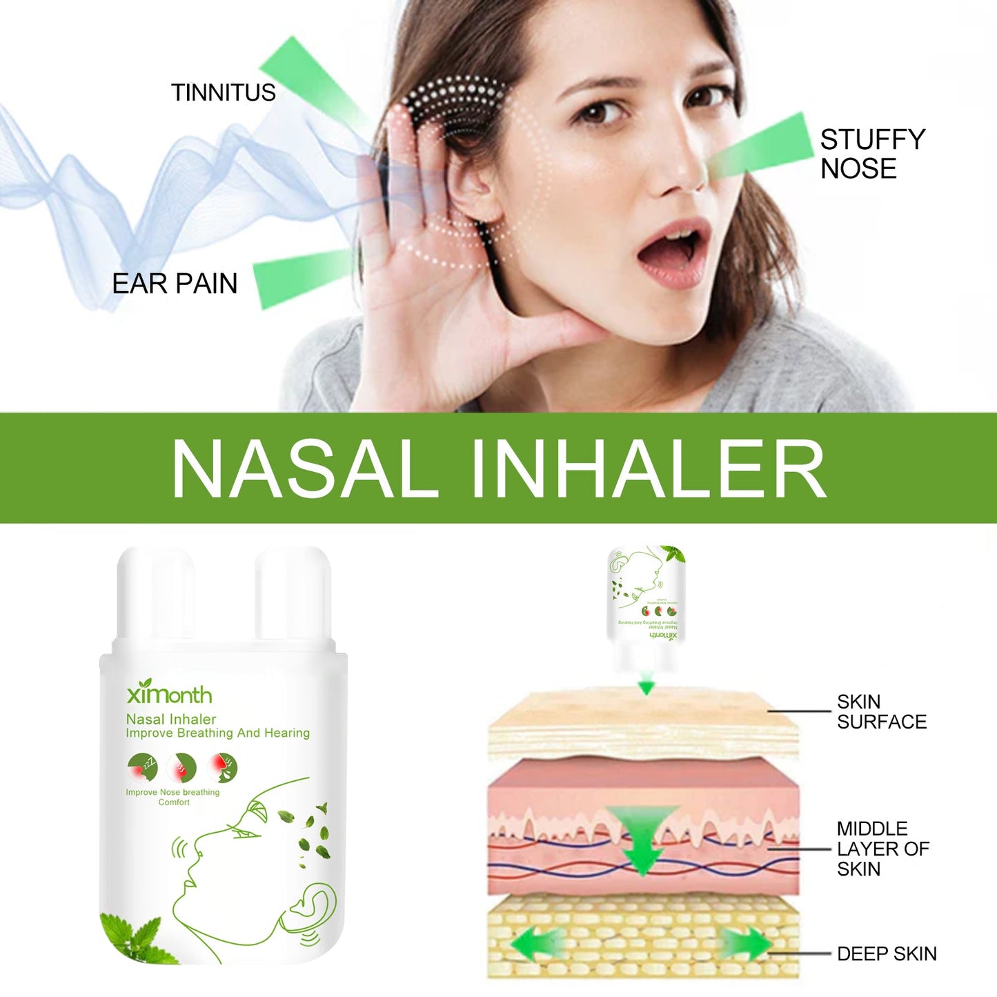 Relieves Nasal Congestion And Itchiness, Relieves Nasal Discomfort, Relieves Nasal Body Care - Korvel