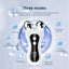 Roller face slimming instrument EMS light therapy home facial V face beauty instrument lifting and firming electric face massager - Korvel