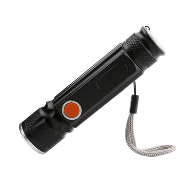 Mini lampe de poche LED rechargeable USB - Torche manuelle étanche
