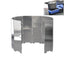 10 Plates Foldable Gas Stove Windshield Outdoor Camping Cooking Burner Windproof Screen Aluminium Alloy Outdoor Stove Wind Shield - Korvel