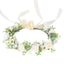 Bohemian Wreath Simulation Starry Sky Handmade Wrapped Headwear Mini Wedding Photography Girl Hair Accessories - Korvel