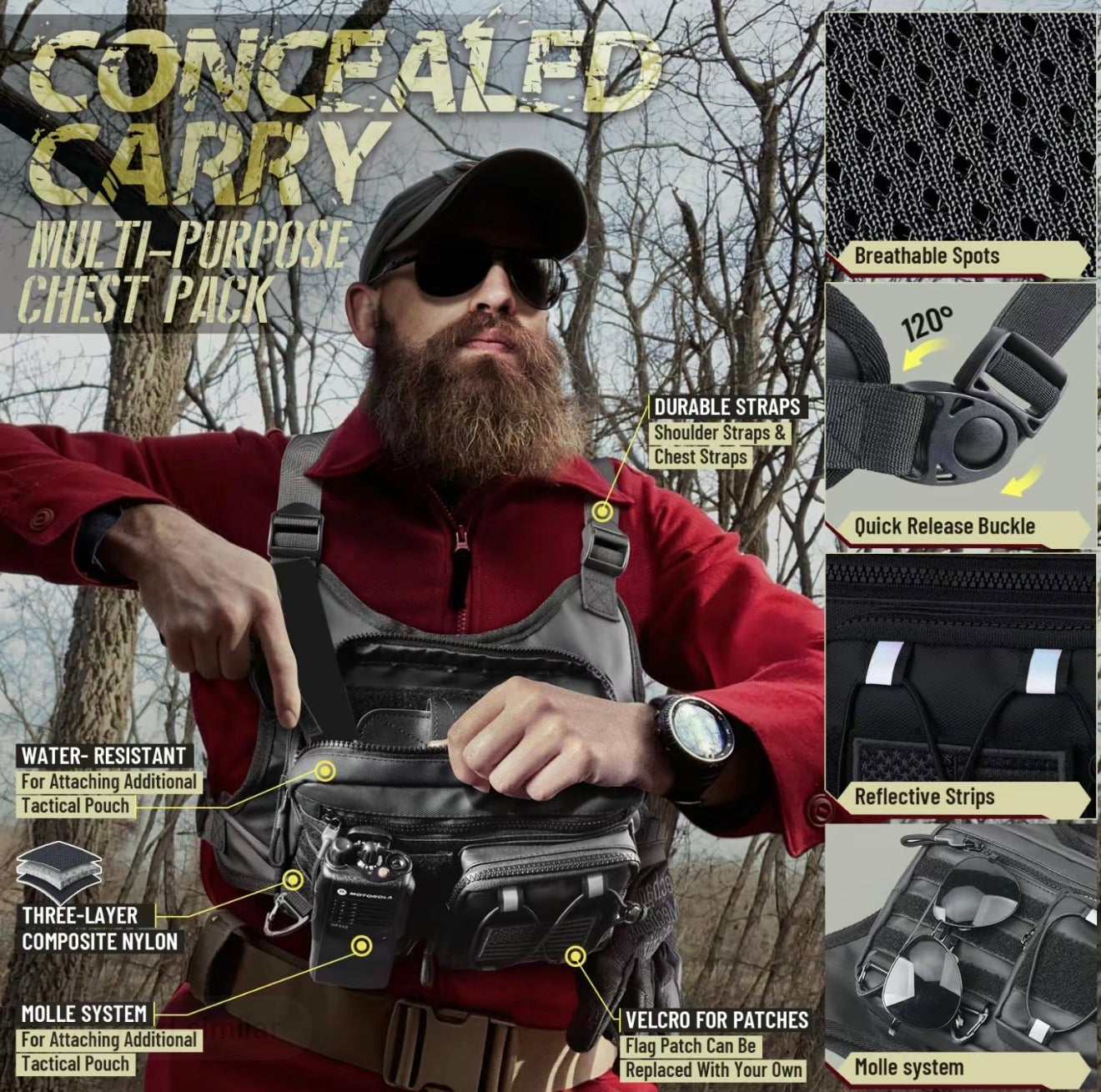 TactiPack Chest Bag - Korvel