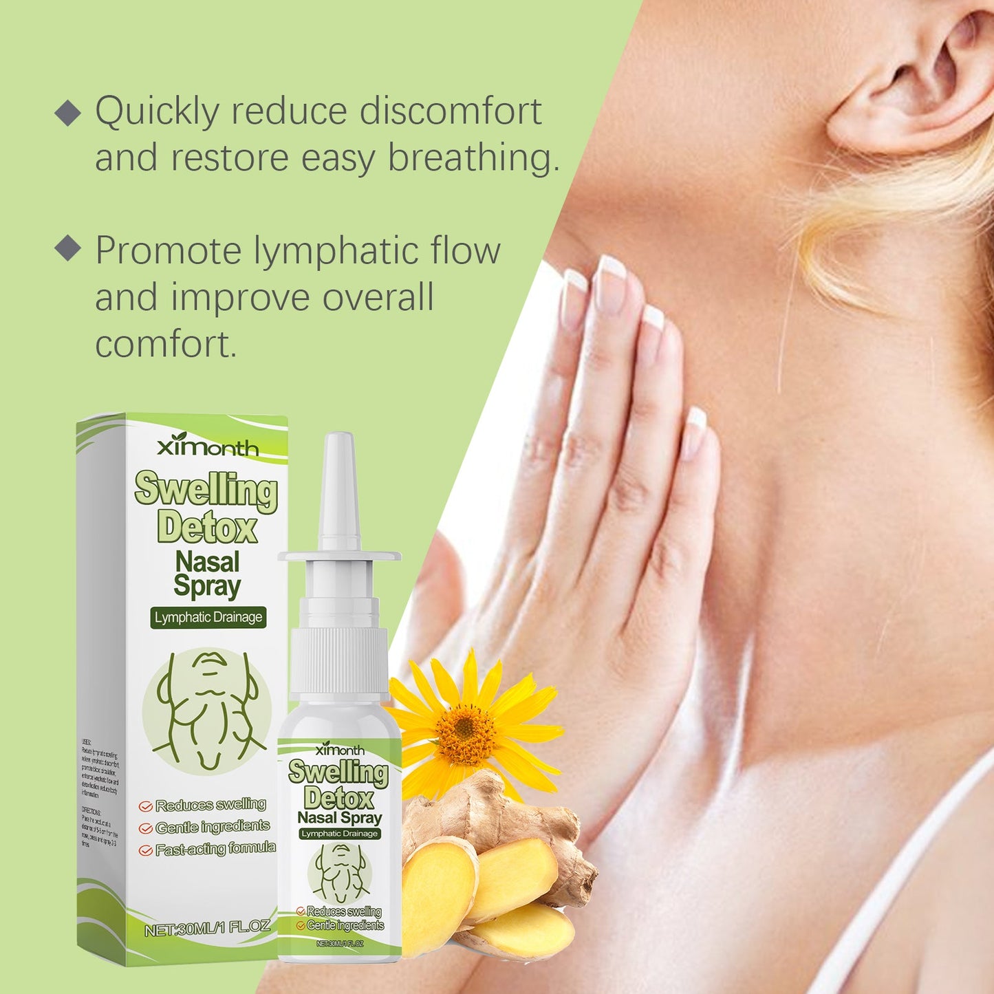 Breathable Comfort Nasal Spray for Daily Care