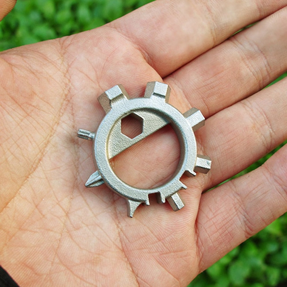 Repair Tools EDC Gear Outdoor Portable Multi tool Stainless Steel Octopus Bike Tool Screwdriver 12 Function Pocket Tool - Korvel