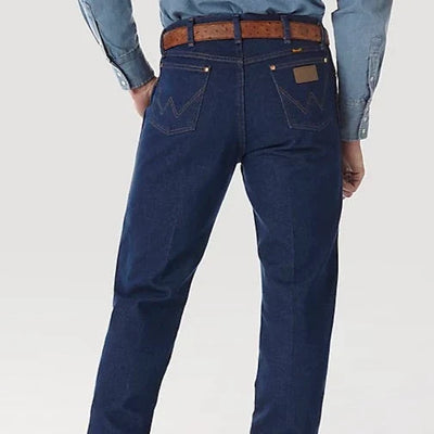 Classic Cowboy Cut Prewashed Denim Jeans for Men - Korvel