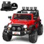 Coche eléctrico de 12V para 2 pasajeros con control remoto - Rojo